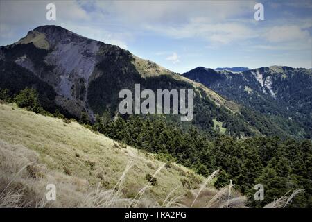 Catena montuosa centrale, Taiwan Foto Stock