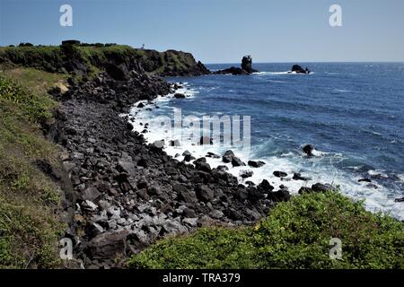 In Seopjikoji Jeju, Corea Foto Stock