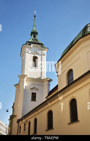 Minoritica Chiesa di Santi Giovanni e a Loreto a Brno. Repubblica ceca Foto Stock