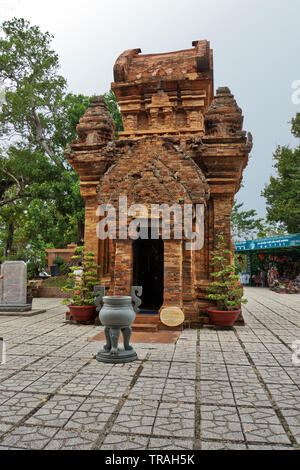 Una struttura a Cham Towers. Nha Trang, Viet Nam Foto Stock