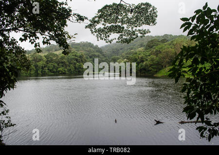 Piccolo Lago di Arenal Volcano Foto Stock