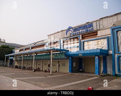 Foxconn Mall in Shenzhen con logo Foto Stock