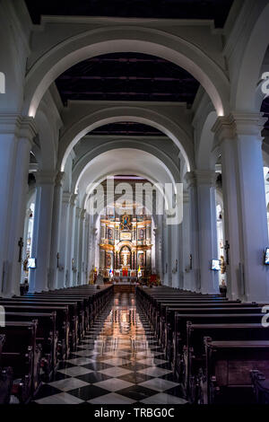 Basilica Cattedrale di Santa Maria de Panama de recentemente rinnovato Metropolitan Cathedral Foto Stock