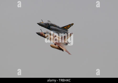 Couteau Delta Team Display del Dassault Mirage 2000D Foto Stock