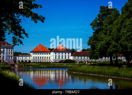 D - Bavaria : Nympfenburg Palace Foto Stock