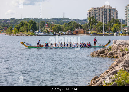 Barrie, Ontario watefront Foto Stock