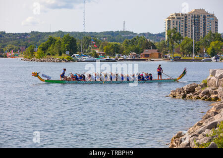 Barrie, Ontario watefront Foto Stock