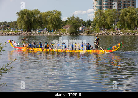 Barrie, Ontario watefront Foto Stock