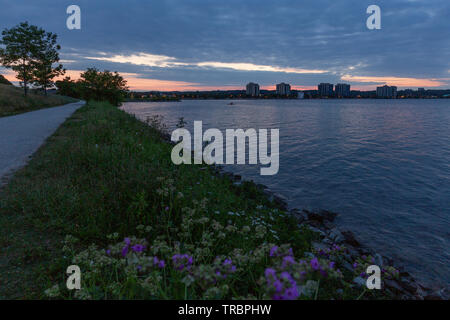 Barrie, Ontario watefront Foto Stock