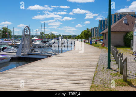 Barrie, Ontario watefront Foto Stock