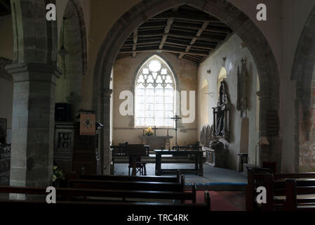 Chiesa della Santa Trinità, Ratcliffe-su-Soar, Nottinghamshire, England, Regno Unito Foto Stock