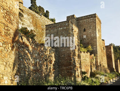 Alcazaba fortezza a Malaga. Spagna Foto Stock