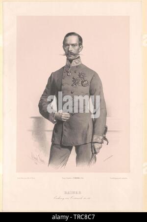 Rainer, Arciduca d'Austria, Additional-Rights-Clearance-Info-Not-Available Foto Stock