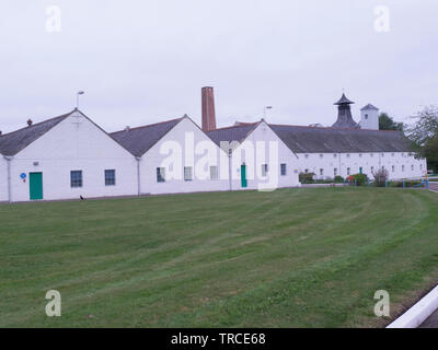 Dallas Dhu distilleria era un produttore di single malt Scotch whisky che operavano tra 1899 e 1983 Forres Speyside Highlands scozzesi ora museo Foto Stock