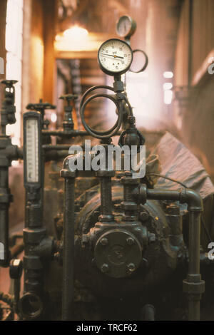 GAS DI IMPIANTO DI ALIMENTAZIONE, industria, Rochester, New York, Stati Uniti d'America Foto Stock