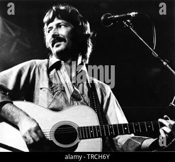 Eric Clapton, Leiden 1977, Groenoordhallen leiden, Paesi Bassi - 1977, (foto Gijsbert Hanekroot) Foto Stock