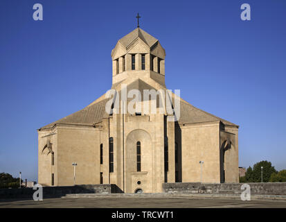 San Gregorio l Illuminatore nella cattedrale di Yerevan. Armenia Foto Stock