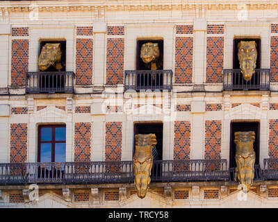 Blois. La Maison de la Magie Robert-Houdin, museo magico, città di Blois, Loir-et-Cher reparto, Center-Val de la Loire, in Francia, in Europa Foto Stock