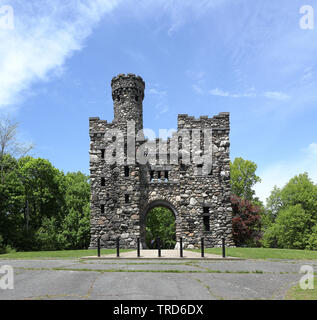 Bancroft torre in Salisbury Park, Worcester, Massachusetts Foto Stock