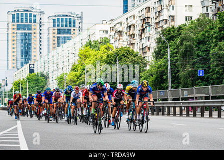 Kiev, Ucraina - 25 Maggio 2019: International Race Horizon Park il giorno di Kyiv. Foto Stock