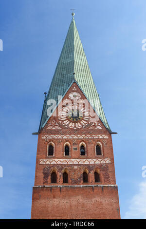 Chiesa di San Giovanni Battista o Johanniskirche in Luneburg. Germania Foto Stock