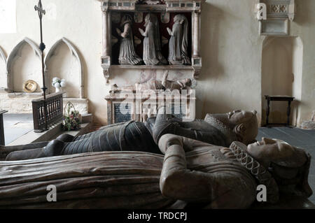 Chiesa della Santa Trinità, Ratcliffe-su-Soar, Nottinghamshire, England, Regno Unito Foto Stock