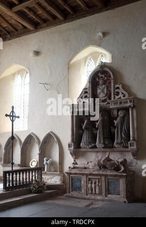 Chiesa della Santa Trinità, Ratcliffe-su-Soar, Nottinghamshire, England, Regno Unito Foto Stock