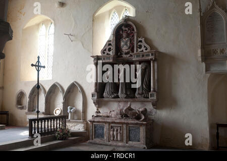 Chiesa della Santa Trinità, Ratcliffe-su-Soar, Nottinghamshire, England, Regno Unito Foto Stock