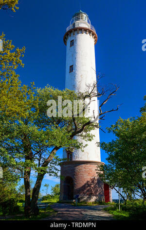 Faro lungo Erik, Svezia, Oeland Foto Stock