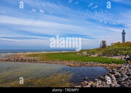 Faro lungo Erik, Svezia, Oeland Foto Stock