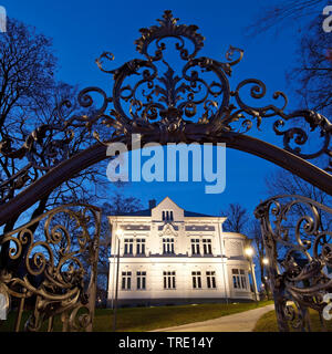 Museo regionale Villa Wippermann, in Germania, in Renania settentrionale-Vestfalia, Sauerland, Halver Foto Stock