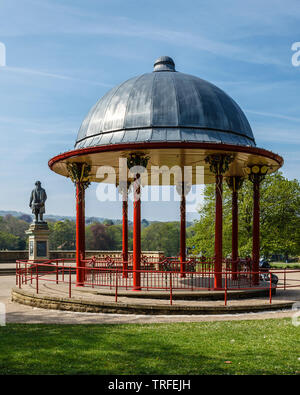 Roberts Park, Saltaire, Bradford, West Yorkshire Foto Stock