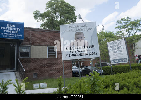 Centro di salute comunitario, Flatbush di Brooklyn, New York. Foto Stock