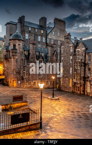 Lady Stair vicino, Royal Mile di Edimburgo Foto Stock