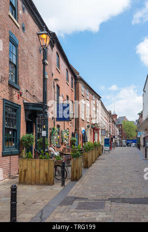 Il Grain Store Gin Emporium e cucina in King Street, Wolverhampton, Regno Unito Foto Stock