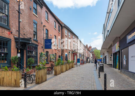 Il Grain Store Gin Emporium e cucina in King Street, Wolverhampton, Regno Unito Foto Stock