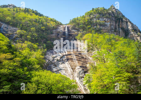 Scenario del monte kumgang in Corea del Nord Foto Stock