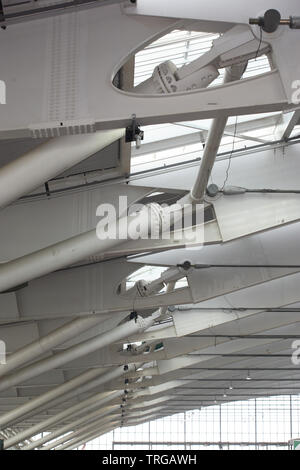Londra Heathrow Terminal 5 in costruzione Foto Stock