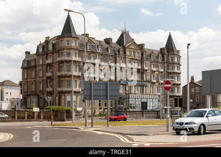 The Grand Atlantic Hotel, Weston-super-Mare , Somerset, Inghilterra, Regno Unito Foto Stock