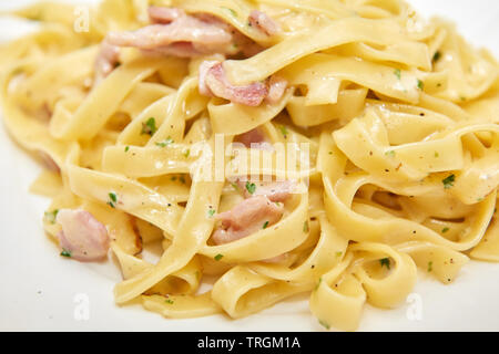 Cucinata fresca cucina italiana Foto Stock