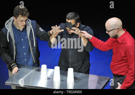 Edinburgh, Regno Unito. 5 Giugno, 2019. David Blaine apre il suo 'Reale o Magic' Tour del Regno Unito al Playhouse Theatre di Edimburgo. Credito: Colin Fisher/Alamy Live News Foto Stock