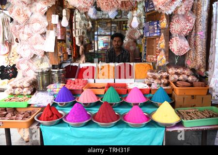 Mercato Devaraja a Mysore, India Foto Stock