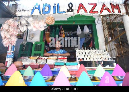 Mercato Devaraja a Mysore, India Foto Stock