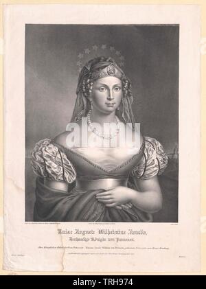 Louise, principessa di Mecklenburg-Strelitz, Additional-Rights-Clearance-Info-Not-Available Foto Stock