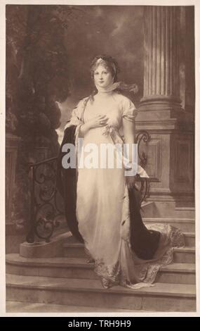 Louise, principessa di Mecklenburg-Strelitz, Additional-Rights-Clearance-Info-Not-Available Foto Stock