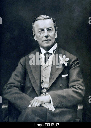 JOSEPH Chamberlain (1836-1914) British politico e statista Foto Stock