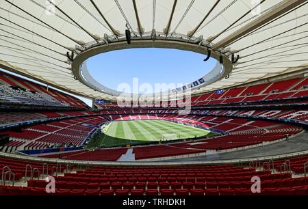 WANDA METROPOLITANO STADIUM, Tottenham Hotspur FC V Liverpool FC, 2019 Foto Stock