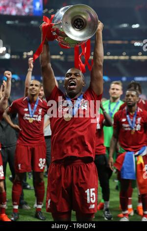 DANIEL STURRIDGE, Liverpool FC, 2019 Foto Stock