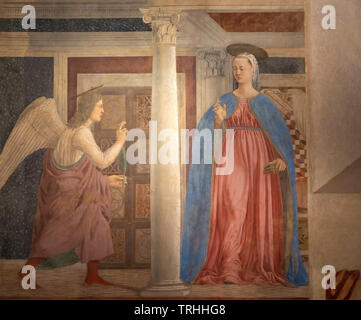 PIERO DELLA FRANCESCA Annunciazione affresco 329 x 193 cm San