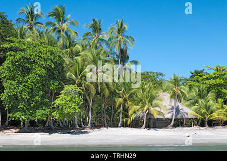 Bellissima isola tropicale paesaggio in Chiriqui, Panama. Foto Stock